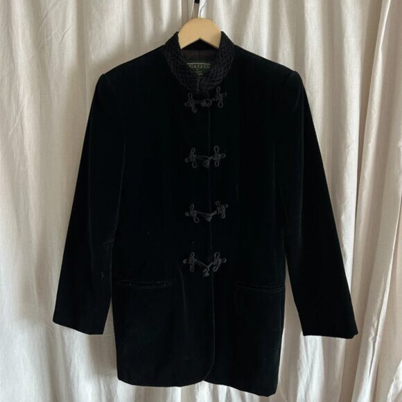 Vintage J.McLaughlin for Sanyo Velvelt Blazer 10 - Picture 6 of 12